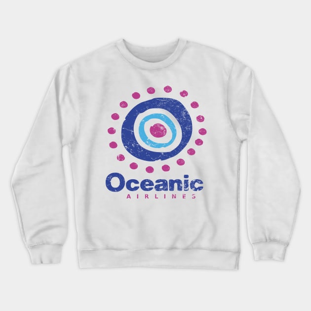 Oceanic Airlines Crewneck Sweatshirt by MindsparkCreative